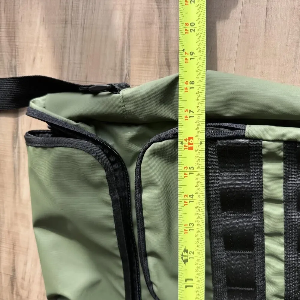 LRG‎ Utility Messenger Bag Olive Green Black Crossbody Laptop Streetwear
